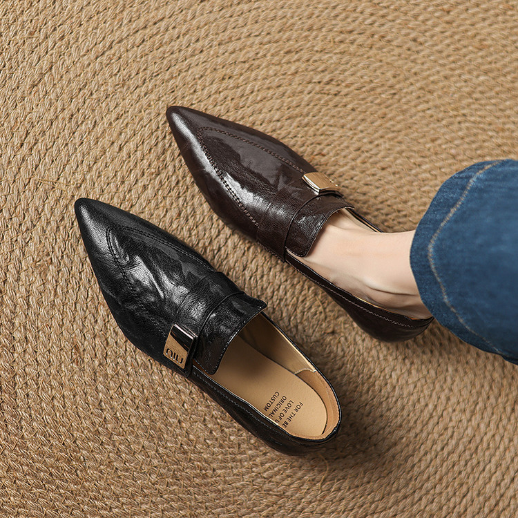Deep Mouth Flat Shoes - Style o.html